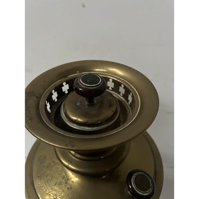 Brown Antique Russian Samovar in Yellow Copper, 1800s For Sale - Image 8 of 12