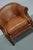 Vintage Dutch Cognac Colored Leather Club Chair For Sale - Image 6 of 16