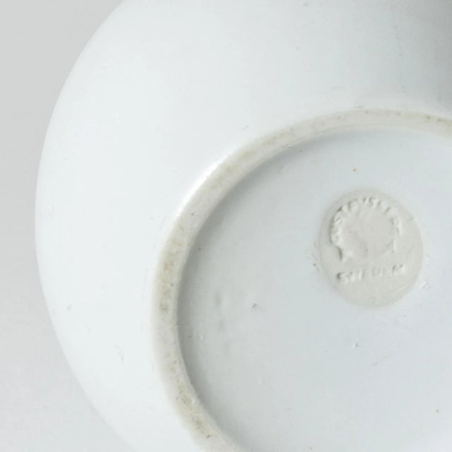 White Pungo Vase by Stig Lindberg For Sale - Image 8 of 10