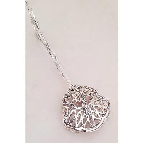 Antique Early 20th Century 800 Silver Patisserie Serving Tongs For Sale - Image 18 of 18