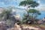 Renaissance View in Summer of Napoli, Italy, Gouache on Laid Paper, 1910-1919 by Yves Gianni For Sale - Image 3 of 4