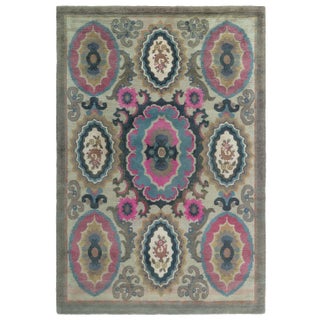 Doris Leslie Blau Vintage Swedish Pile Rug For Sale