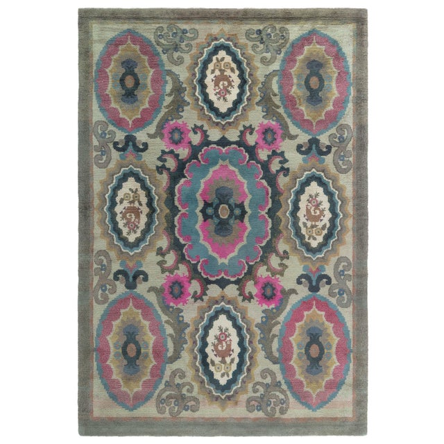 Doris Leslie Blau Vintage Swedish Pile Rug For Sale
