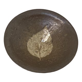 Chinese Ware Brown Black Glaze Graphic Ceramic Tea Bowl Cup Display For Sale