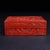 Traditional Carved Cinnabar Lacquer Box With Floral and Bird Motifs For Sale - Image 3 of 9