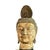 Wood Monumental Thai-Style Buddha Head Sculpture on Lacquered Pedestal, 80"h For Sale - Image 7 of 13