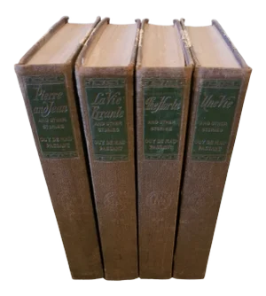 Guy De Maupassant 4 Volume Set