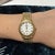 White Vintage Rolex Cellini 6621 18k Yellow Gold White Dial Quartz Bracelet Watch For Sale - Image 8 of 9