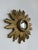 Gold Mid-Century Sunburst Convex Mirror, 1960s For Sale - Image 8 of 10