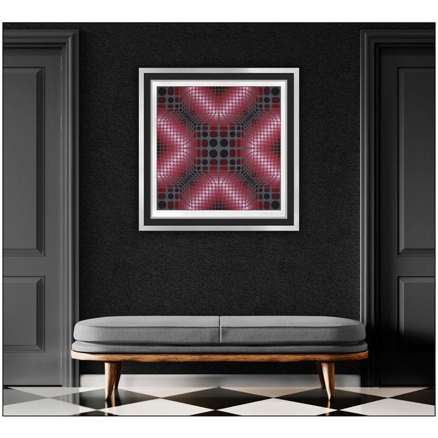 Message us to inquire about custom framing options! (Included for free with every purchase) The artwork here, "Boulonss",...
