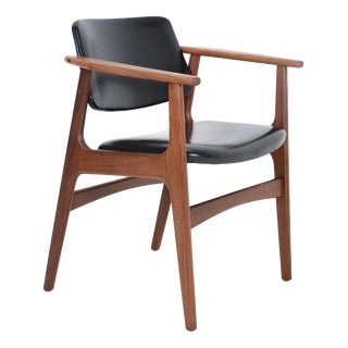 Danish Mid-Century Teak Armchair, 1960s by Arne Vodder For Sale