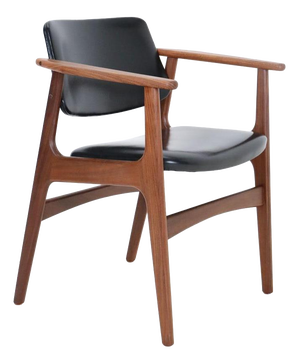 Danish Mid-Century Teak Armchair, 1960s by Arne Vodder