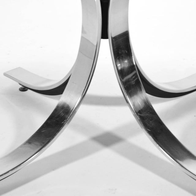 Chrome Osvaldo Borsani Dining Table For Sale - Image 8 of 9