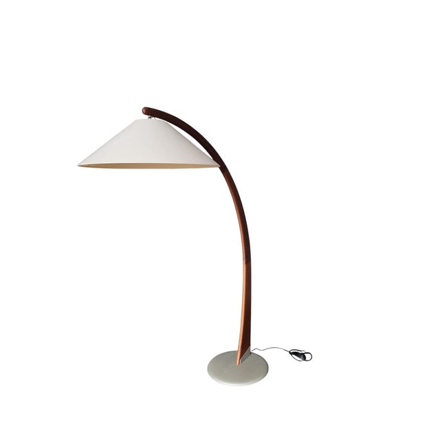 Luna Arched Floor Lamp from Natuzzi, Italy, 1990s For Sale - Image 12 of 13