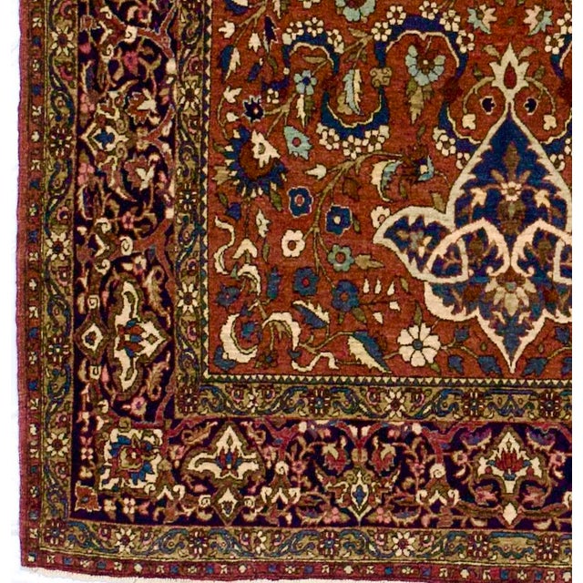 Early 21st Century Isfahan Rug 4'6" X 7’3" For Sale - Image 4 of 5