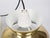 Gold Vintage Danish Pendant Lamps by Henning Klok for Louis Poulsen, 1950s, Set of 2 For Sale - Image 8 of 15