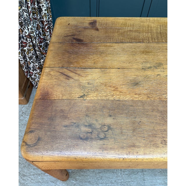 Large Craft Dining Table in Oak, 1890s For Sale - Image 8 of 18