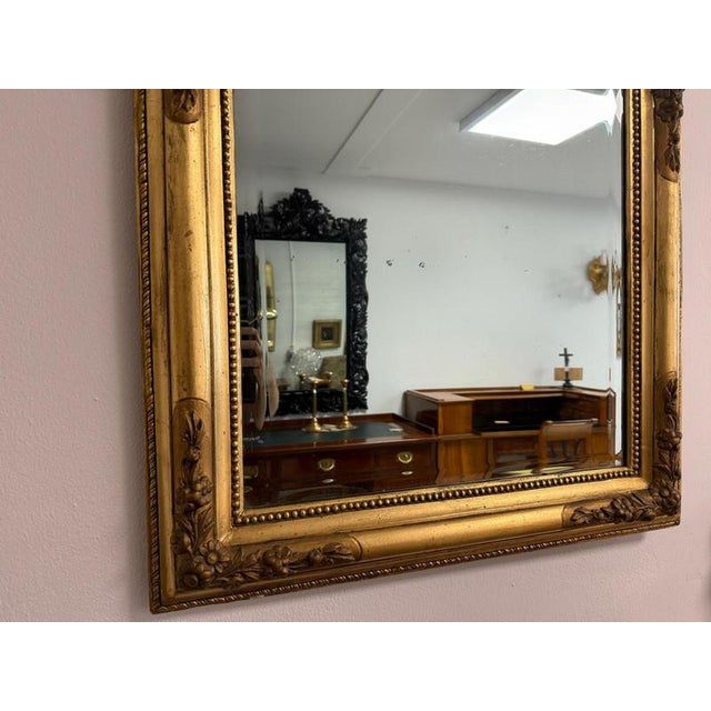 Florentine Mirror with Acanthus Leaf For Sale - Image 15 of 18