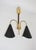 1970s Mid-Century Modern Pendant Light in Brass and Metal, 1970s For Sale - Image 5 of 13