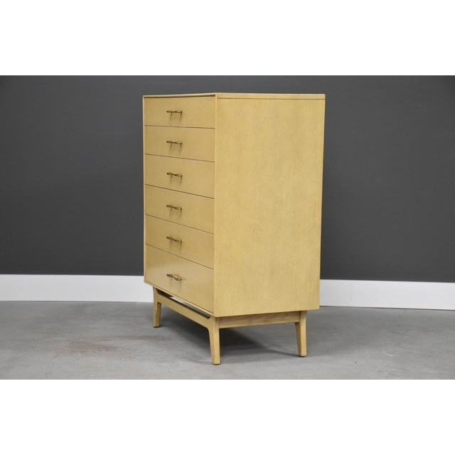 RWAY 1960s Oak Tall Dresser by Rway Furniture For Sale - Image 4 of 11