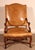 Tan 18th Century Regency Armchair in Walnut For Sale - Image 8 of 13
