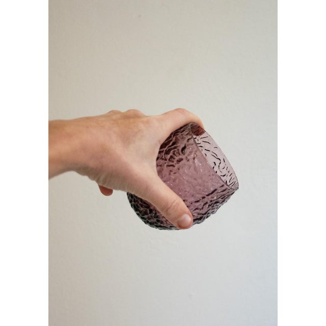 Contemporary Italian Drinking Glasses by La Vetreria, Set of 6 For Sale - Image 3 of 7