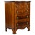 Wood Georgian Style Walnut Serpentine Batchelor's Chest, 1920 For Sale - Image 7 of 7