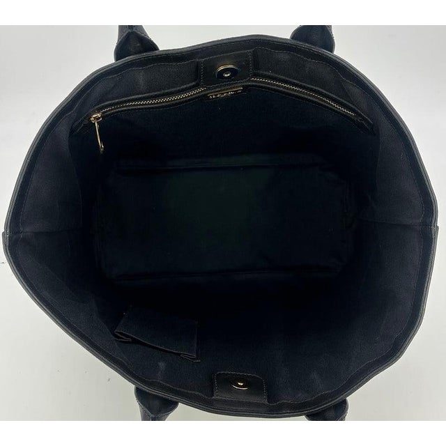 Mid 20th Century Dolce & Gabbana Blue Leopard Print Coated Canvas Tote For Sale - Image 10 of 11