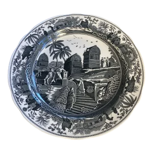 Spode Archive Collection Black Caramanian Dinner Plate