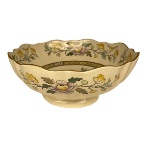 Vintage Mason's Ironstone English Floral Serving Bowl