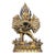 Vintage Bronze Yamantaka Statue Buddhist Wrathful Deity Vajrabhairava 7.3" For Sale