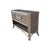 Late 20th Century Rattan Sideboard Bamboo and Wicker Buffet Cabinet Credenza Boho Coastal 49" For Sale In Naples, FL - Image 6 of 7