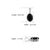 Minimalist Prong Set Oval 7.29 Ct Black Onyx Solitaire Pendant in 925 Sterling Silver For Sale - Image 9 of 12