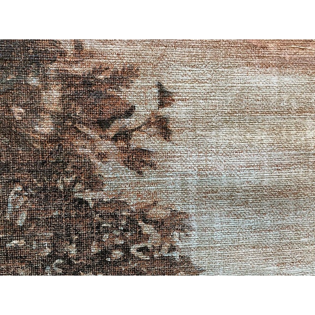 1910s Monumental Durham Cathedral, England Oil Painting, 1914 For Sale - Image 5 of 7