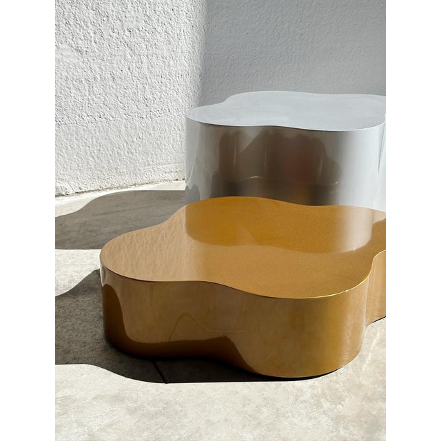 Wood Vintage Nuvola Model Bedside Tables by Piero Lissoni for Porro, 1990s, Set of 2 For Sale - Image 7 of 8