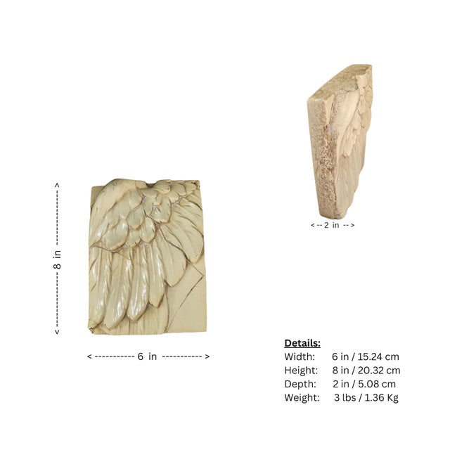 1990s Sid Dickens Memory Block Tile T-05 Angel Wing (Retired) For Sale - Image 5 of 5