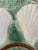 1930s French Longchamp Green and White Majolica Oyster Plate For Sale - Image 9 of 16
