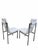 Mid-Century Modern Cal-Style Furniture Mfg. Chrome High Back Dining Chairs – Set of 6 For Sale - Image 10 of 12