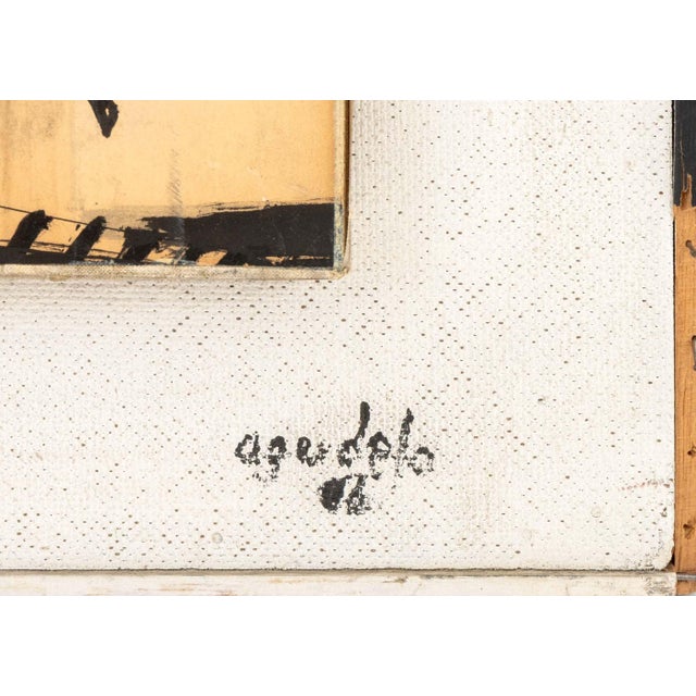 Agudelo Abstract Composition Assemblage, 1967 For Sale - Image 9 of 10