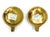 Metal Pair of Vintage Brass Seashell Wall Hooks – Coastal / Hollywood Regency For Sale - Image 7 of 7