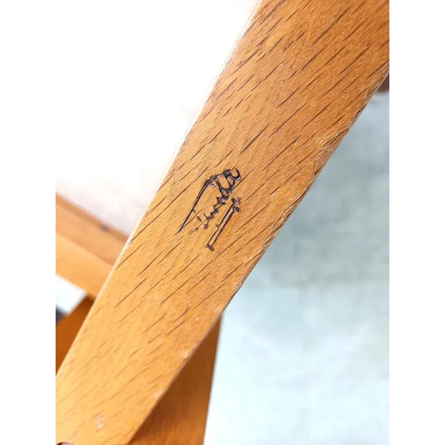 Oak Dining Chairs from Meubelatelier Vanda, 1970s, Set of 6, in Flawless conditions. Designed 1970 to 1979