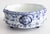 19th Century French Faience Creil Et Montereau Blue & White Floral Ironstone Jardiniere Cachepot Centerpiece For Sale In Houston - Image 6 of 13
