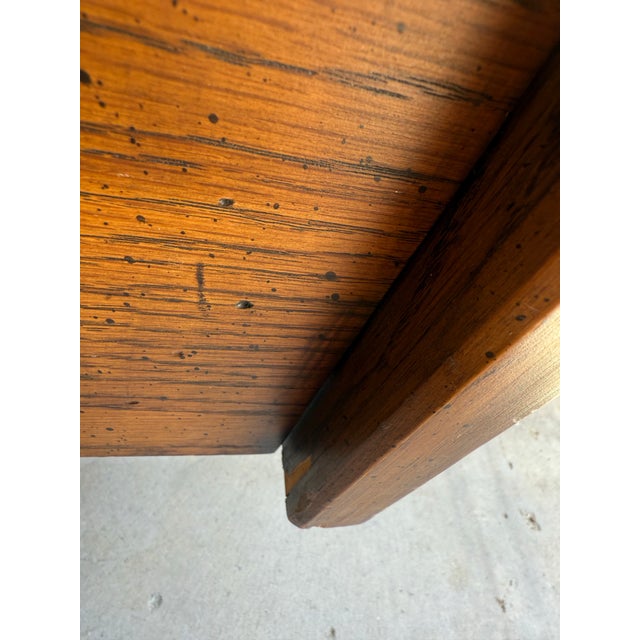 1960s 1960s Mid Century Lane Pueblo Brutalist Vintage Nightstand For Sale - Image 5 of 6
