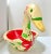 Vintage Hand-Painted Paper Mâché Christmas Swan Bowl Centerpiece, 24.5" For Sale - Image 4 of 12