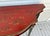 Vintage Sarreid Red and Black Lacquered Chinoiserie Console Table For Sale - Image 9 of 9