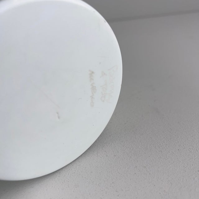 Boho Chic Green Ribbed Glass Vase by Barovier & Toso, Italy, 1990s For Sale - Image 3 of 8