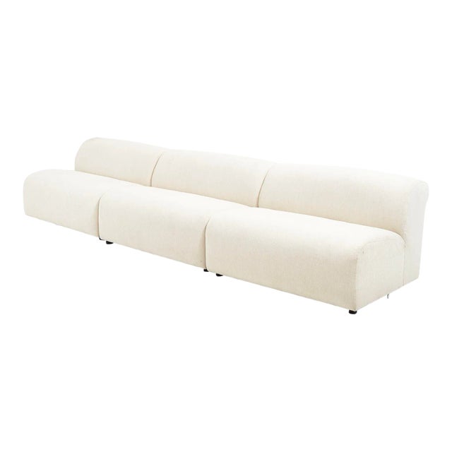 3 Piece Modular Sofa by Vladimir Kagan for Preview, 1988 For Sale