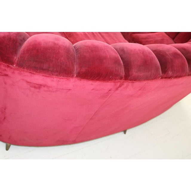 Sofa and Armchairs attributed to Isa Bergamo, 1950s, Set of 5 For Sale - Image 15 of 18