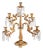 Late 19th Century Napoleon III Ormolu 5-Branch Candelabrum For Sale
