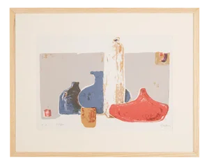 Gefäße, Lithograph on Paper